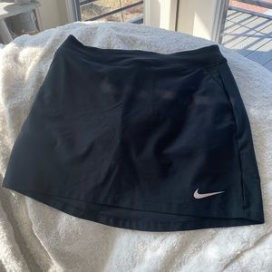 Nike Dri-Fit Black Golf Skort
